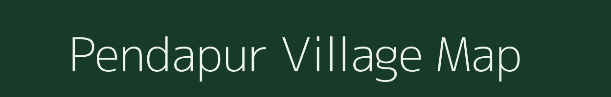 Pendapur village map in Maharashtra