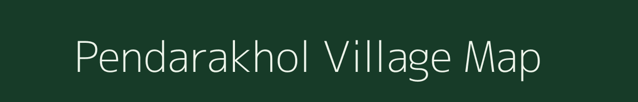 Pendarakhol village map in Odisha
