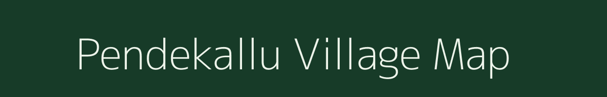 Pendekallu village map in Andhra Pradesh