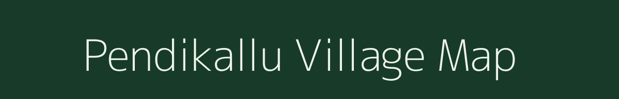 Pendikallu village map in Andhra Pradesh