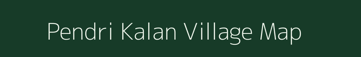 Pendri Kalan village map in Chhattisgarh