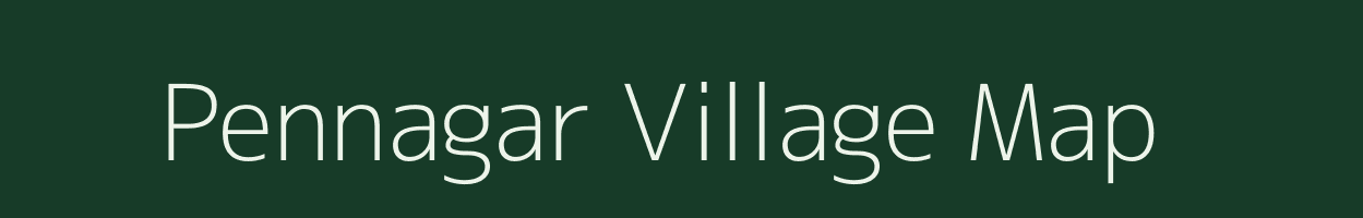 Pennagar village map in Tamil Nadu