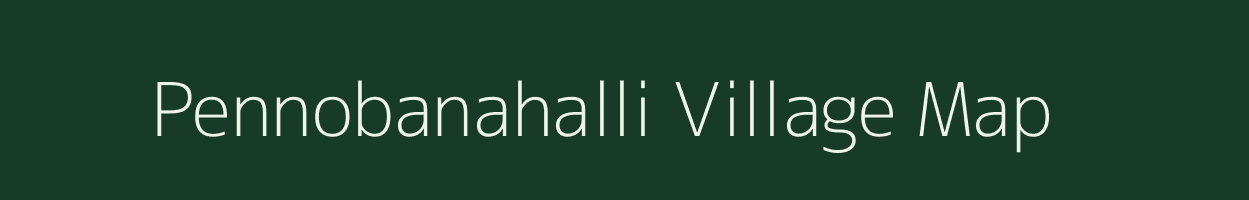 Pennobanahalli village map in Karnataka