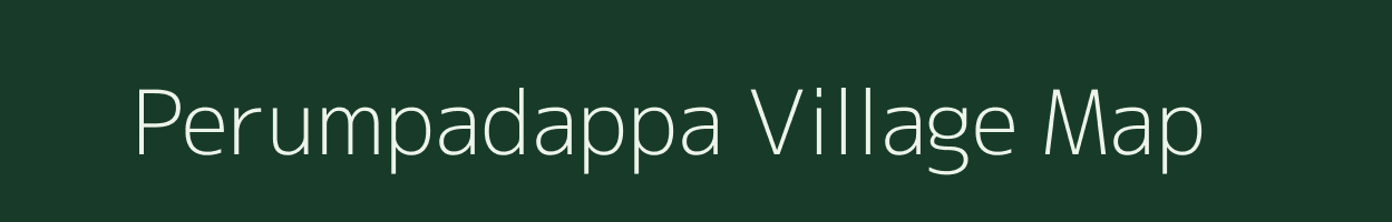 Perumpadappa village map in Kerala