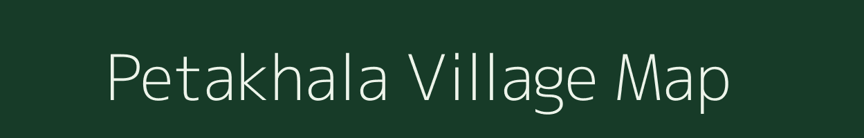 Petakhala village map in Odisha