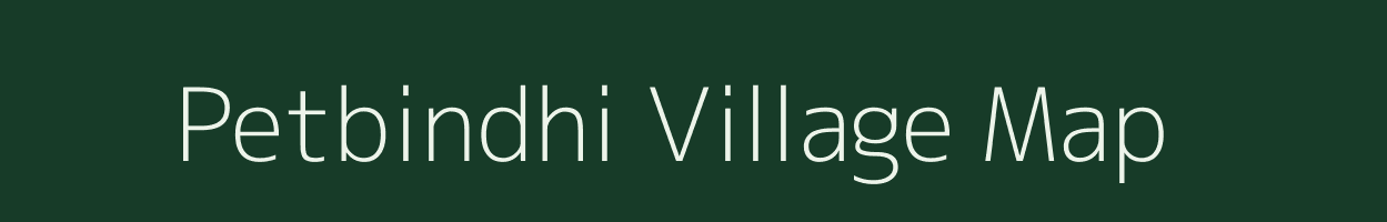 Petbindhi village map in West Bengal