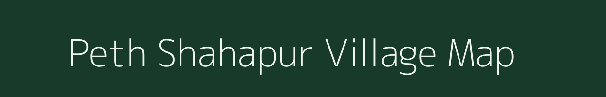 Peth Shahapur village map in Maharashtra