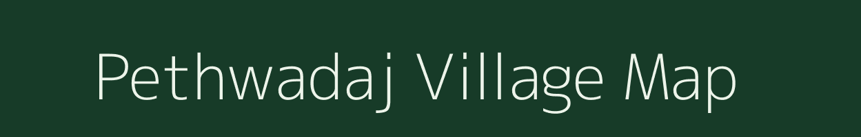 Pethwadaj village map in Maharashtra