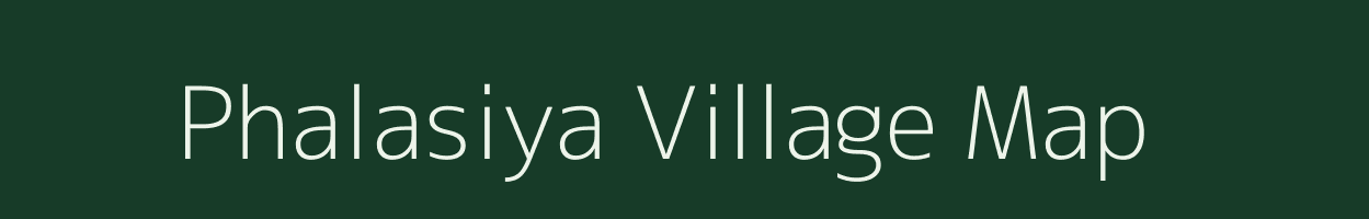 Phalasiya village map in Rajasthan