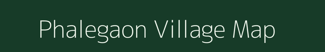 Phalegaon village map in Maharashtra