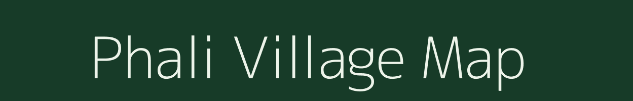 Phali village map in Madhya Pradesh