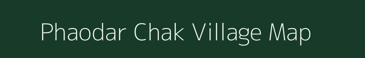 Phaodar Chak village map in West Bengal