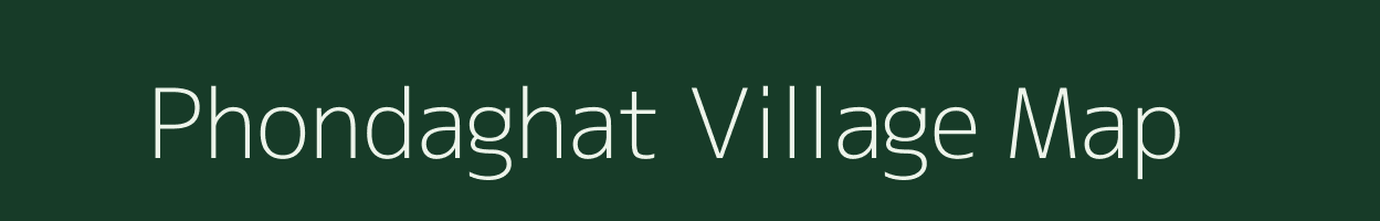 Phondaghat village map in Maharashtra