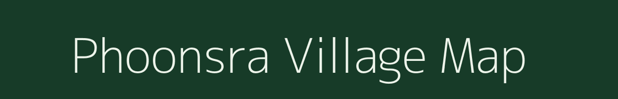Phoonsra village map in Rajasthan