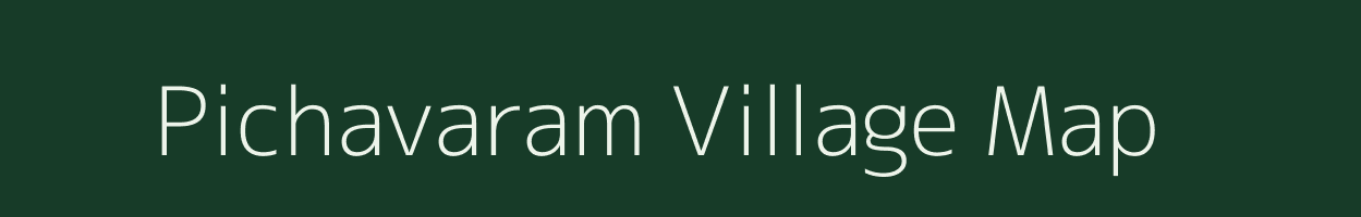 Pichavaram village map in Tamil Nadu