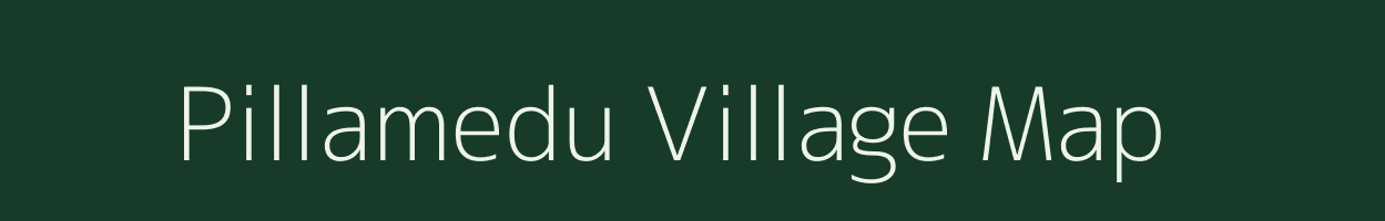 Pillamedu village map in Andhra Pradesh