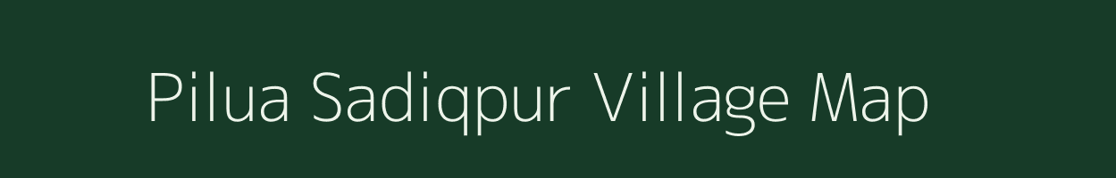 Pilua Sadiqpur village map in Uttar Pradesh