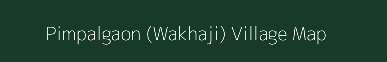 Pimpalgaon (Wakhaji) village map in Maharashtra