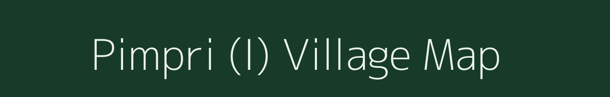 Pimpri (I) village map in Maharashtra