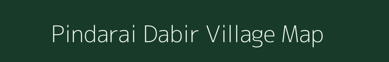 Pindarai Dabir village map in Madhya Pradesh