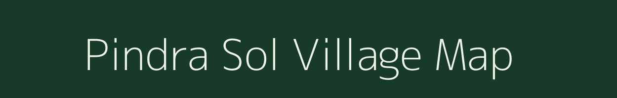 Pindra Sol village map in West Bengal