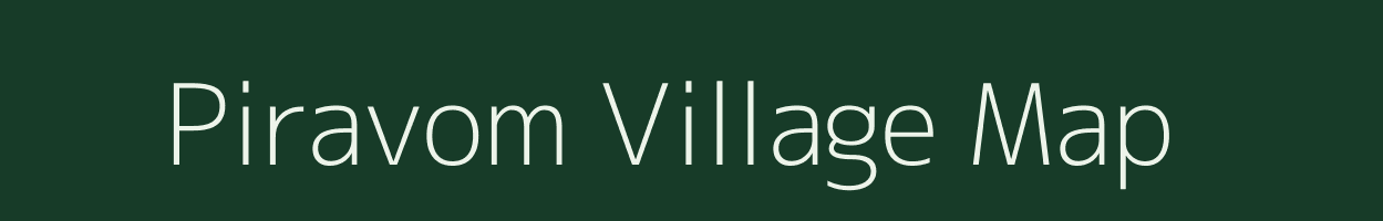 Piravom village map in Kerala
