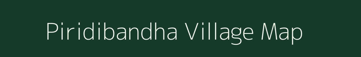 Piridibandha village map in Odisha