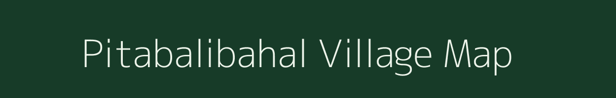 Pitabalibahal village map in Odisha