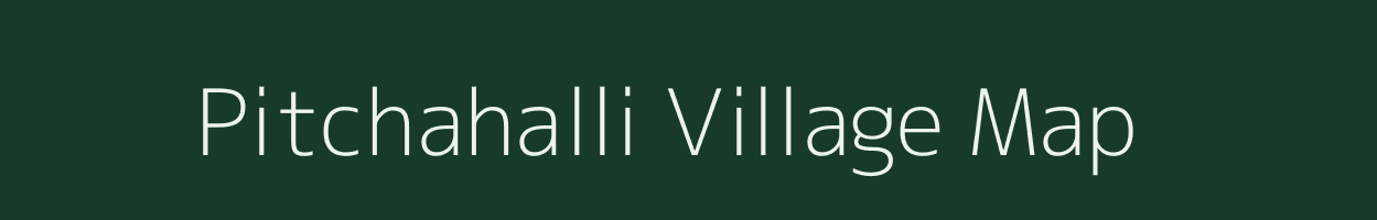 Pitchahalli village map in Karnataka