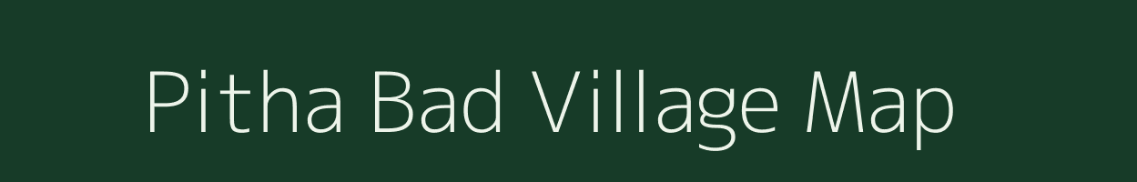 Pitha Bad village map in West Bengal