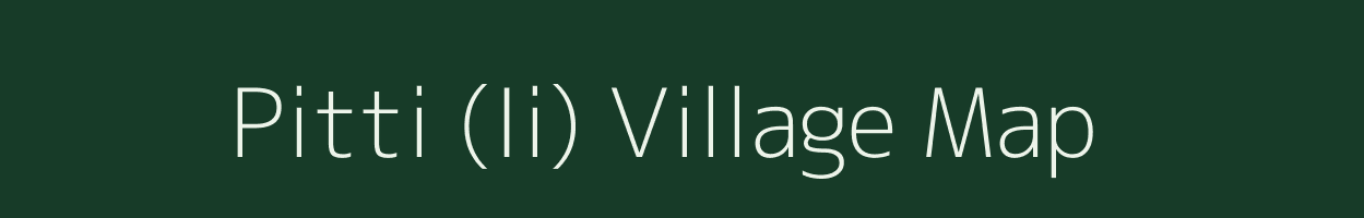 Pitti (Ii) village map in Lakshadweep