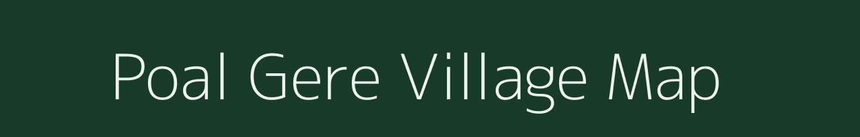 Poal Gere village map in West Bengal