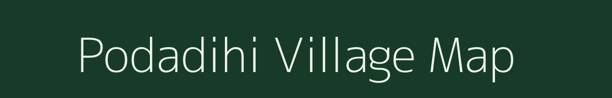 Podadihi village map in Odisha