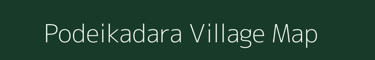Podeikadara village map in Odisha