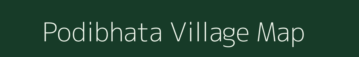 Podibhata village map in Odisha