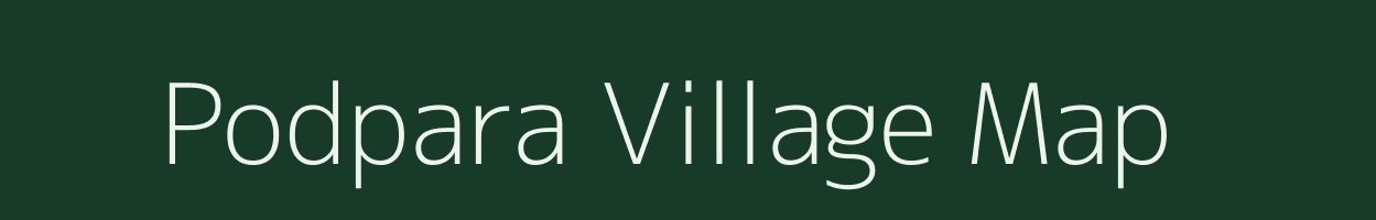 Podpara village map in West Bengal