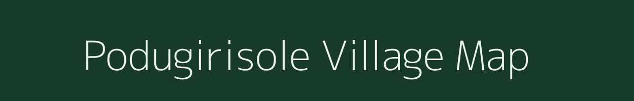 Podugirisole village map in Odisha