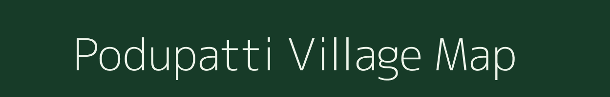 Podupatti village map in Tamil Nadu