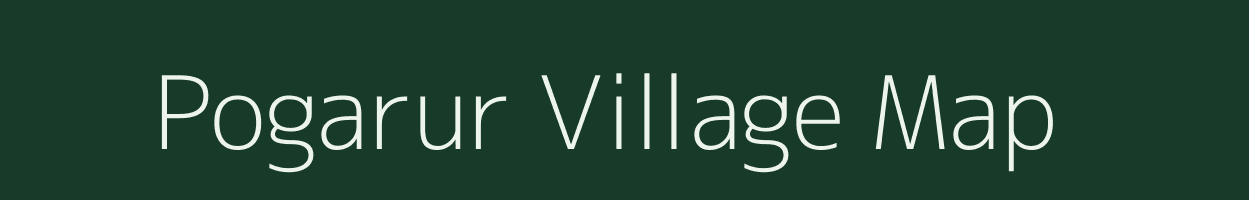 Pogarur village map in Andhra Pradesh