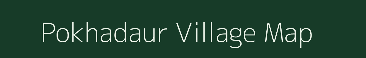 Pokhadaur village map in Madhya Pradesh