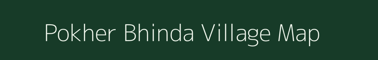 Pokher Bhinda village map in Uttar Pradesh