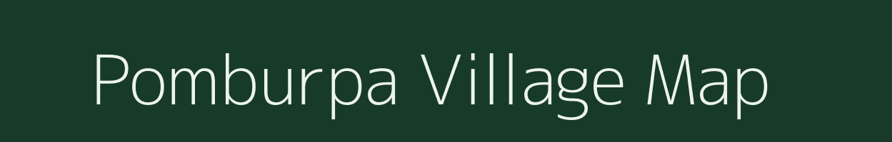 Pomburpa village map in Goa