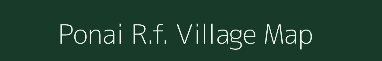 Ponai R.f. village map in Tamil Nadu