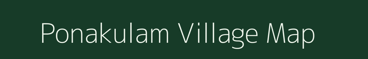 Ponakulam village map in Tamil Nadu