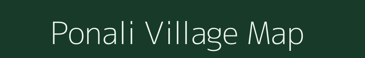 Ponali village map in Uttarakhand