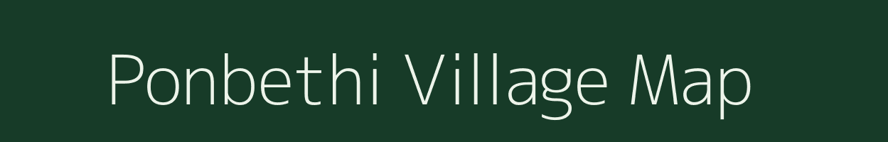 Ponbethi village map in Tamil Nadu