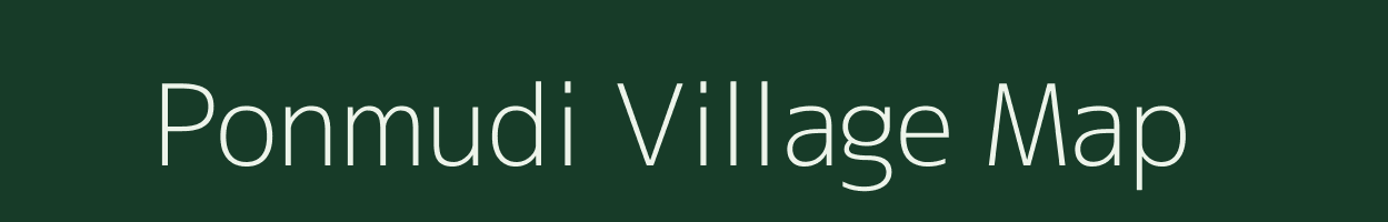 Ponmudi village map in Tamil Nadu