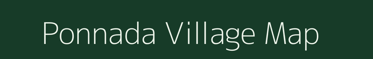 Ponnada village map in Andhra Pradesh