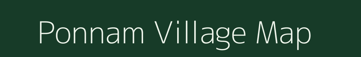 Ponnam village map in Andhra Pradesh