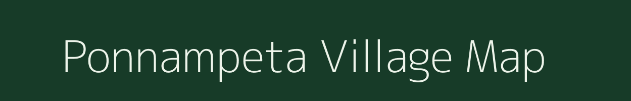 Ponnampeta village map in Andhra Pradesh